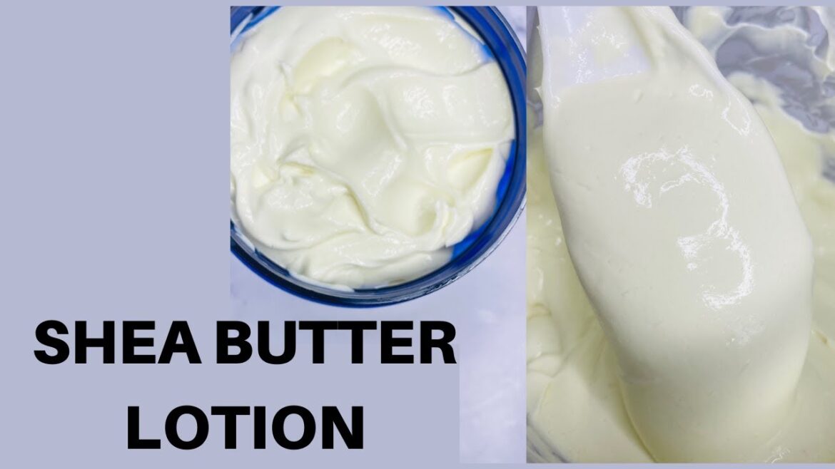 Make This Creamy  Moisturizing Shea Butter Lotion Make This Creamy  Moisturizing Shea Butter Lotion