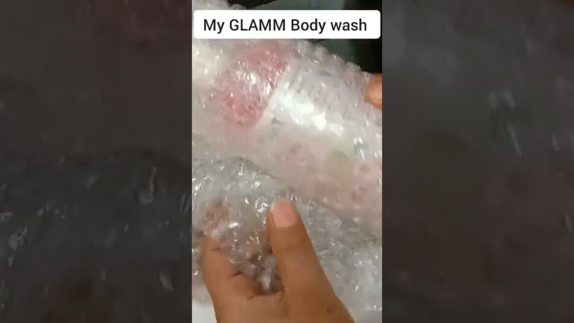 My GLAMM Body wash ! nice product