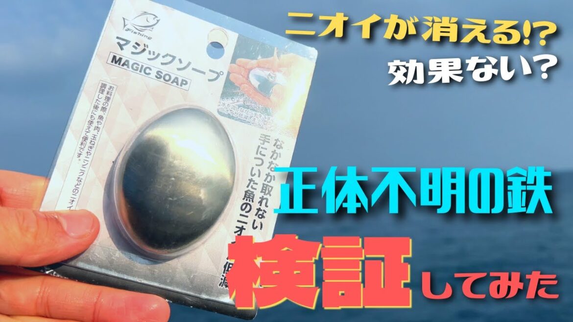 嘘！？　魚臭が消える正体不明のアイテムを試してみたら…【セリア】