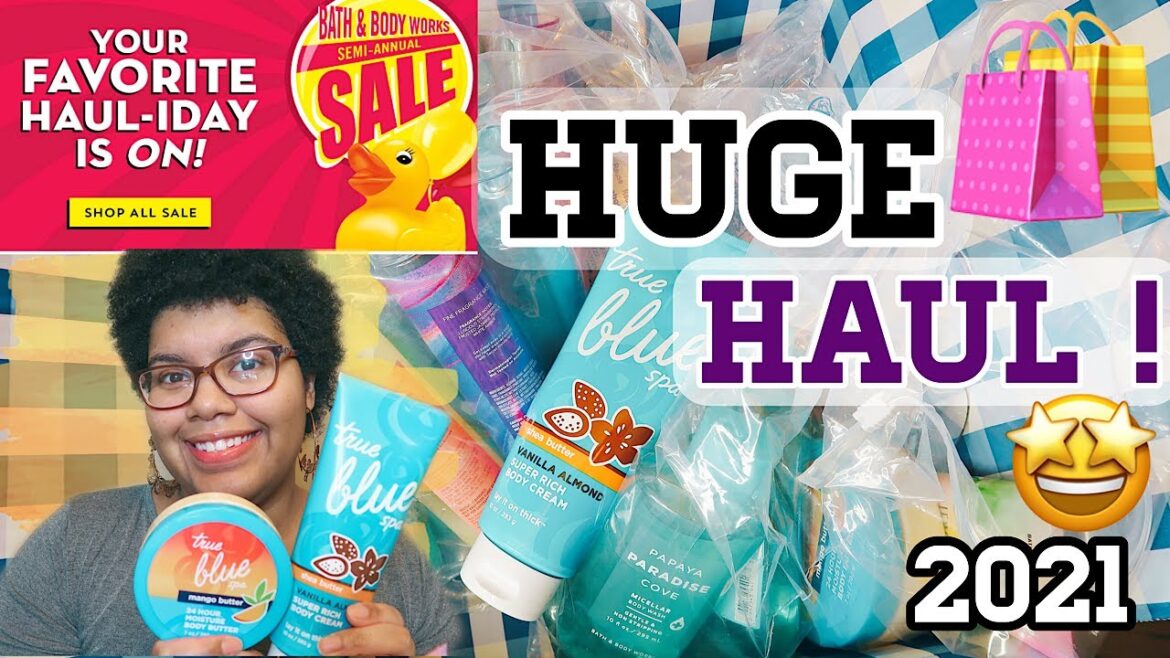 大浴場＆大浴場BODY WORKS SAS BODY CARE HAUL/REVIEW #1 |2021|