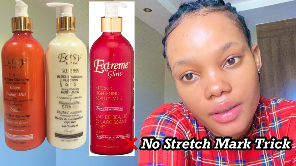 肌の反応やストレッチマークを与えずに美白/美白クリームを適切に使用する方法