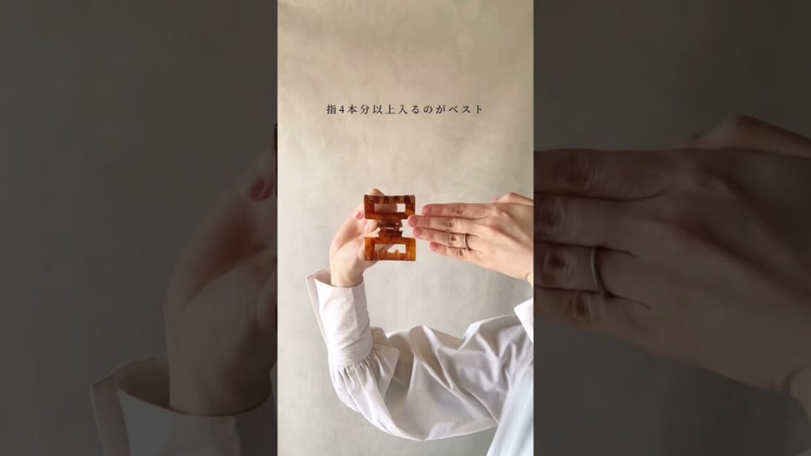 【もう失敗しない】多毛剛毛さん大集合❣️ヘアクリップの選び方