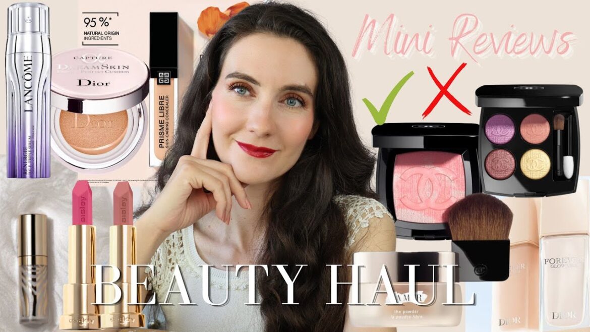 Spring 2023 LUXURY BEAUTY HAUL | Skincare & Makeup purchases + Speed Reviews