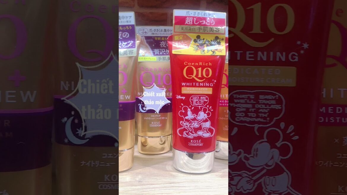 Review Kem Dưỡng Da Tay Kose Coenrich Q10 Nhật Bản 80g #Shorts