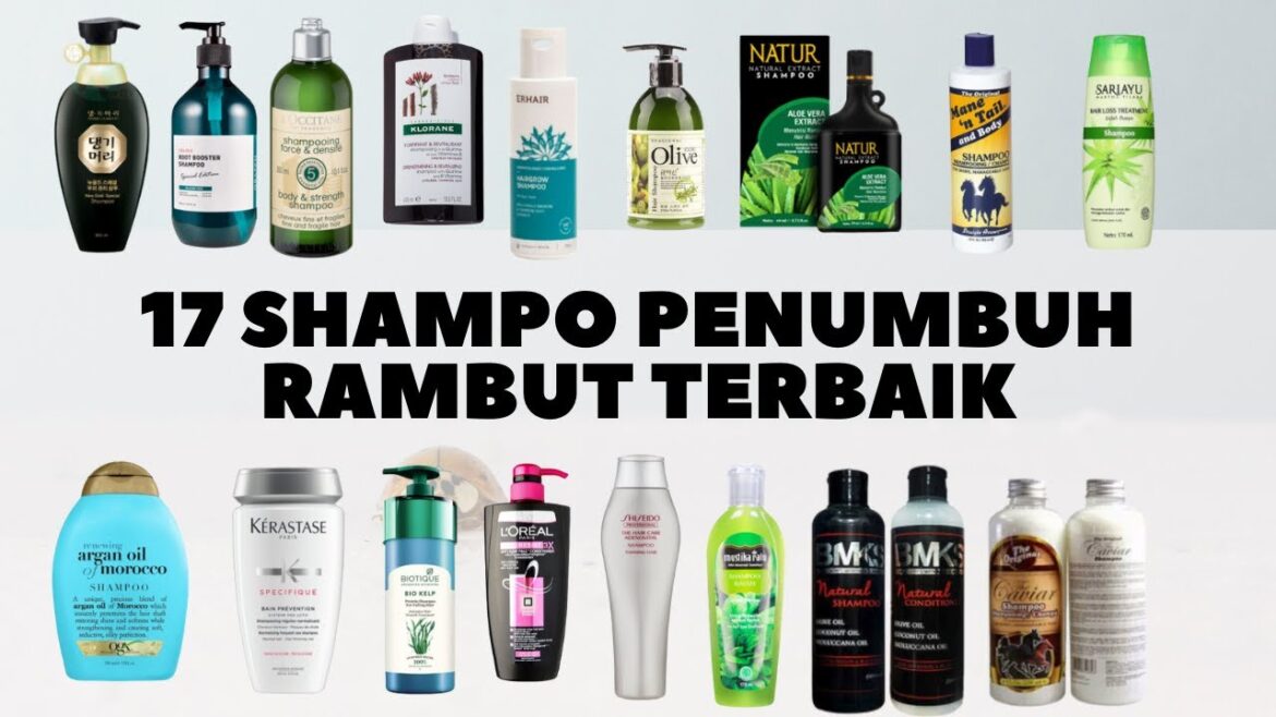 Rekomendasi 17 Shampo Penumbuh Rambut Terbaik 2021 Untuk Mencegah Rambut rontok dan Kebotakan