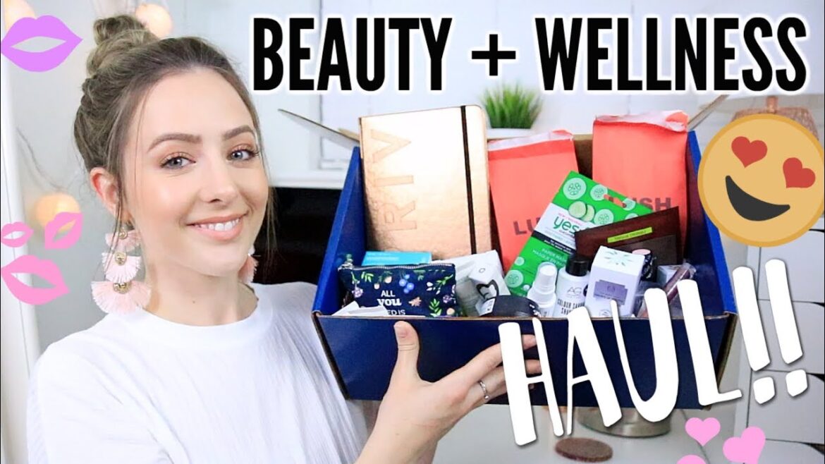HUGE Beauty + Wellness Unboxing Haul! #FreshForSpring Beauty Box by Coquitlam Centre!