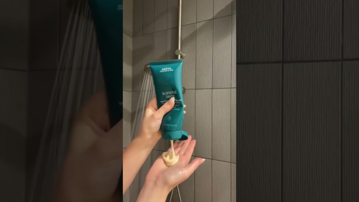 "Blow-dry, style and voila!" 💫 @briXYZ takes us through her Botanical Repair routine | Aveda