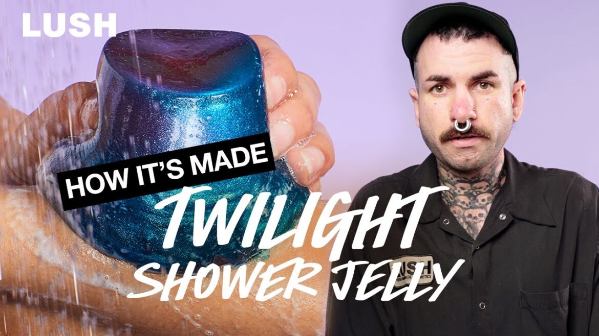 Lush How It’s Made: Twilight Shower Jelly