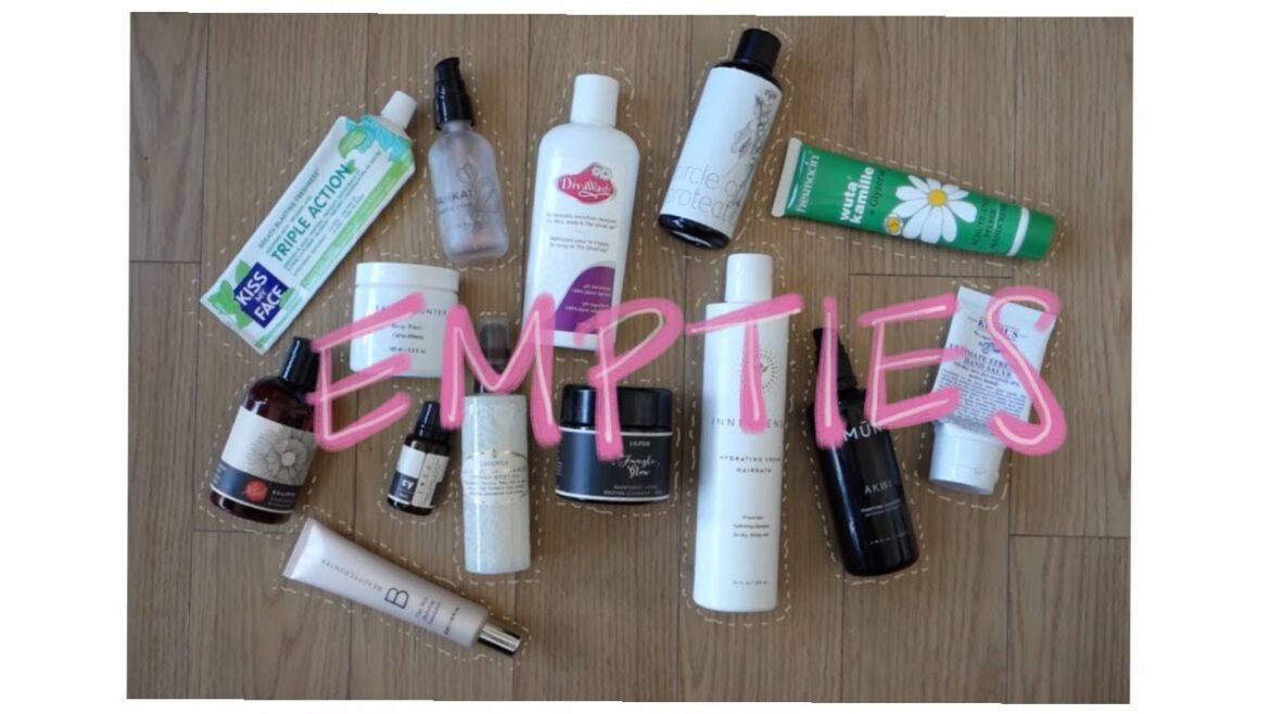 EMPTIES: Stark Skincare, MUN, Innersense, Honua Skincare, + more | Jenn Rogers