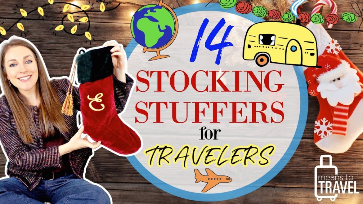 TRAVEL STOCKING STUFFER GIFTS ◆ 14 Small + Handy + Affordable Gift Ideas For Travelers! ◆ Gift Guide