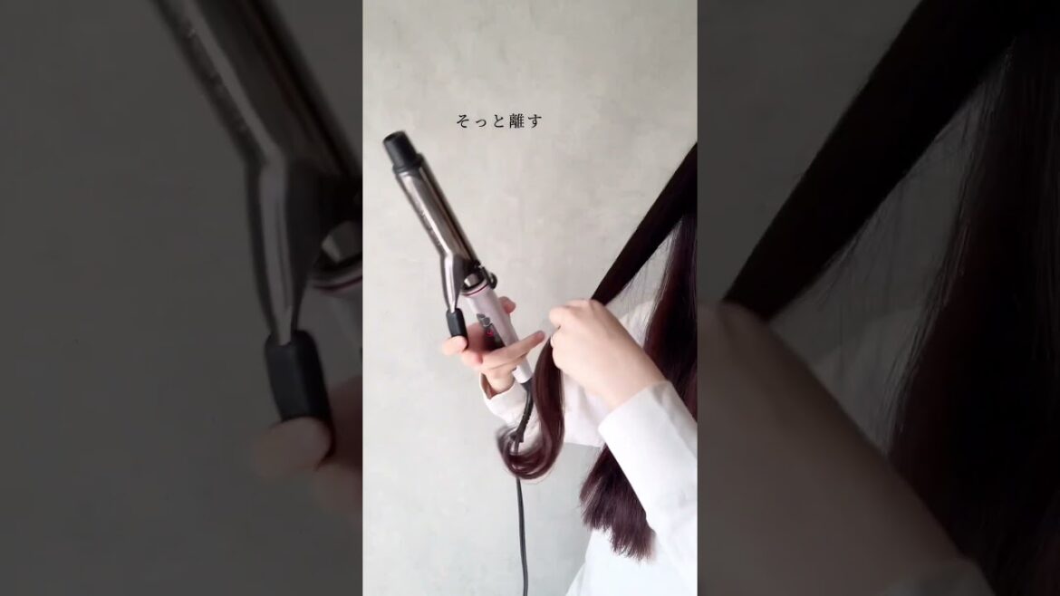【柔らかhair💐】ゆる巻きウェーブヘアの作り方