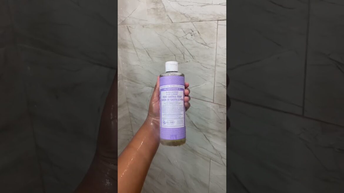 Have you tried Dr. Bronner’s Soap? #shorts #hygiene #selfcare #soap #shower #bodycare #bodylove