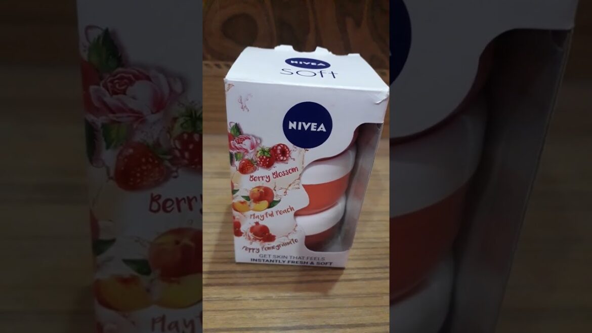 Nivea moisturizing cream... 3 exciting fragrance...shorts#video😍👌👍❤