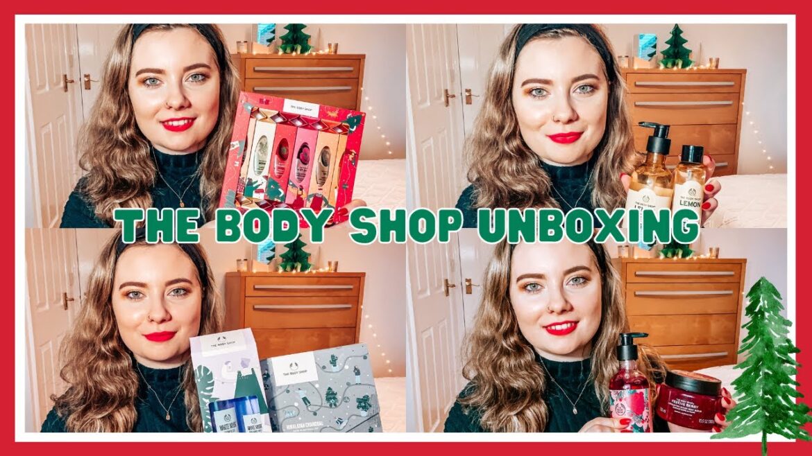 THE BODY SHOP FESTIVE HAUL | VLOGMAS