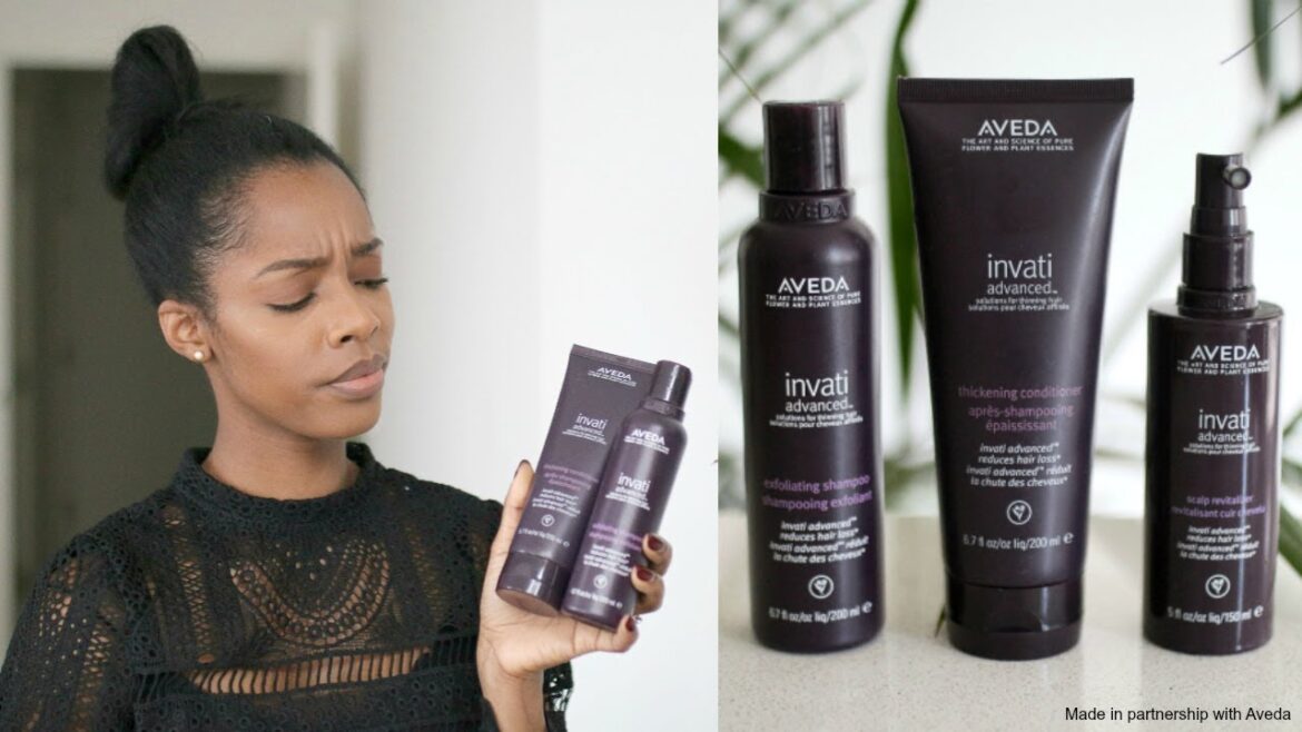 WHAT HAPPENED TO MY THINNING HAIR? MY 12 WEEK AVEDA INVATI ADVANCED JOURNEY!
