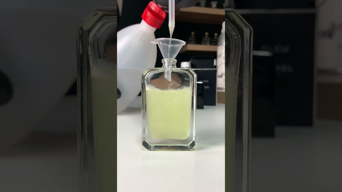 How to make Bleu De Chanel? #perfume #fragrance #shorts