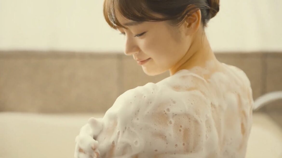 ダヴ CM　長谷川かすみ