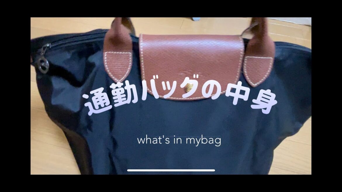 荷物が少ない日の通勤バッグの中身👜とおまけ🌸