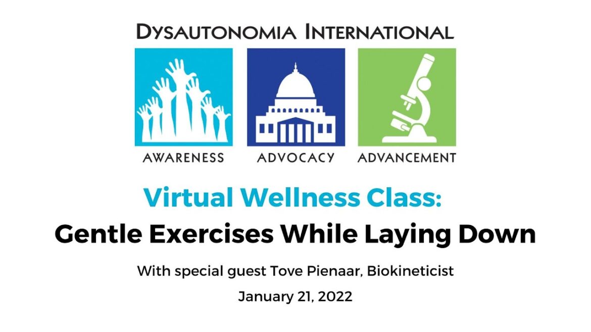 Virtual Wellness Class: Gentle Exercises While Laying Down