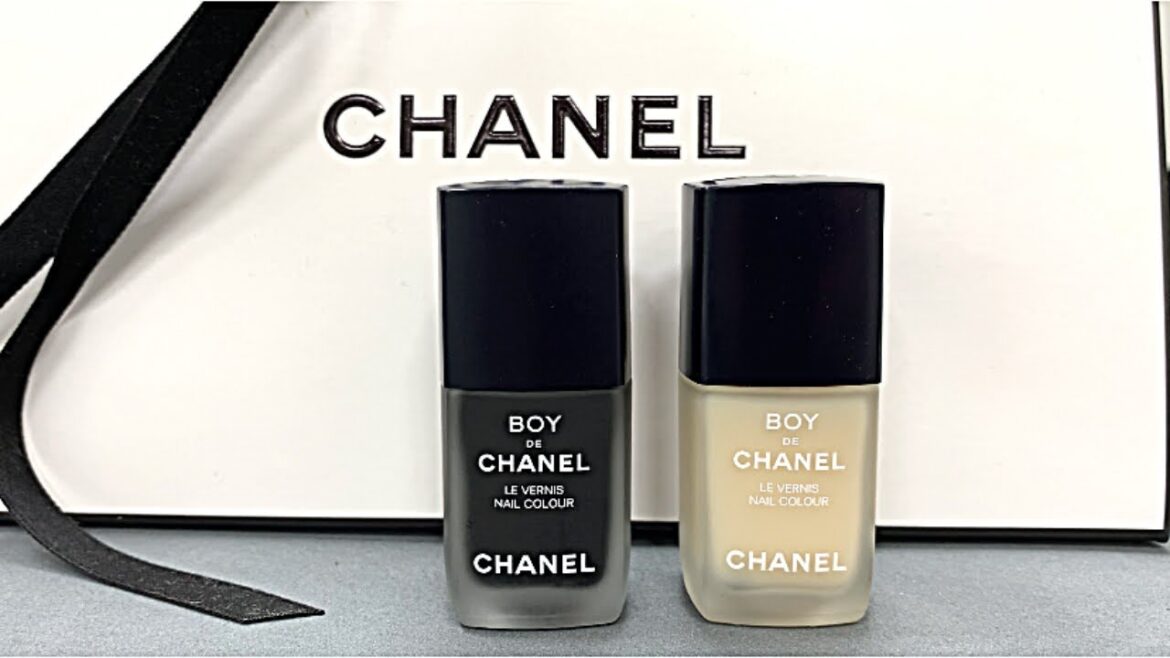 BOY DE CHANEL VERNIS  NATURAL & BLACK [DEMO AND REVIEW] 🤍 🖤