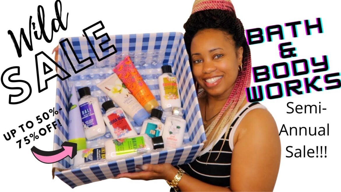 BATH & BODY WORKS SEMI-ANNUAL SALE | BODY LOTIONS | 50 - 75% OFF