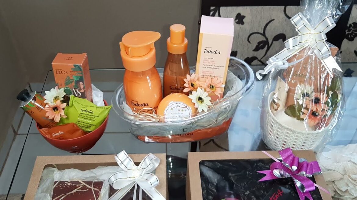 Kits de Presentes para o Dia das Mães...