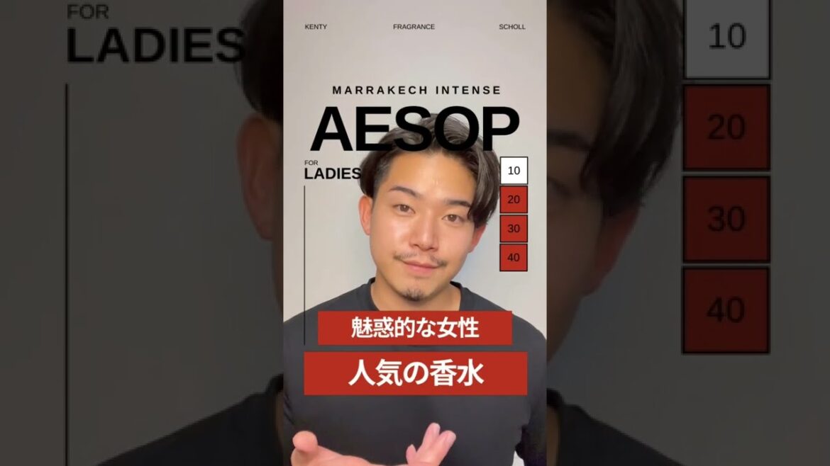 【マラケシュインテンス】魅惑的な女性をイメージできる人気イソップ香水