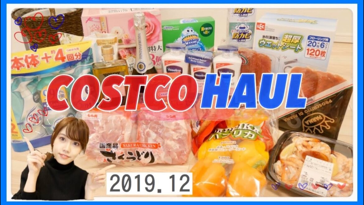 【コストコ購入品】久々！約23,000円分の買い物！リピ品/掃除/食材【主婦】