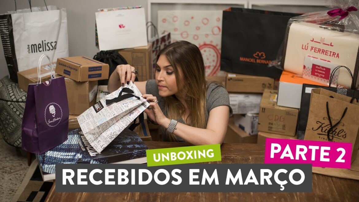 Recebidos em Março parte 2! Por Lu Ferreira - Chata de Galocha