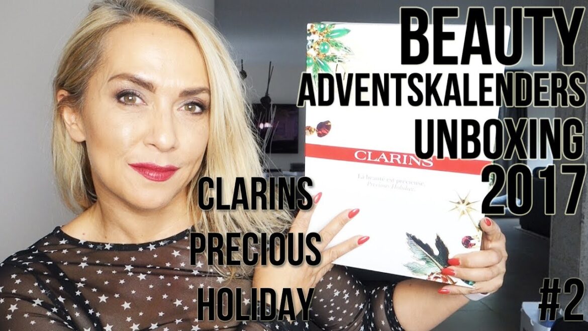 Adventskalender unboxing 2017 | Clarins Precious Holiday | Debbie Zwiers Adventskalender unboxing 2017 | Clarins Precious Holiday | Debbie Zwiers