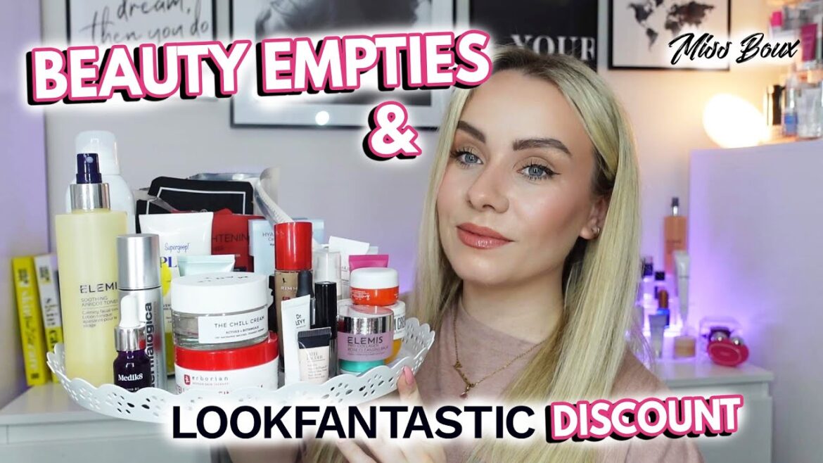 BEAUTY EMPTIES - SKINCARE, MAKEUP & BODYCARE | PRODUCT REVIEWS ✨ MISS BOUX
