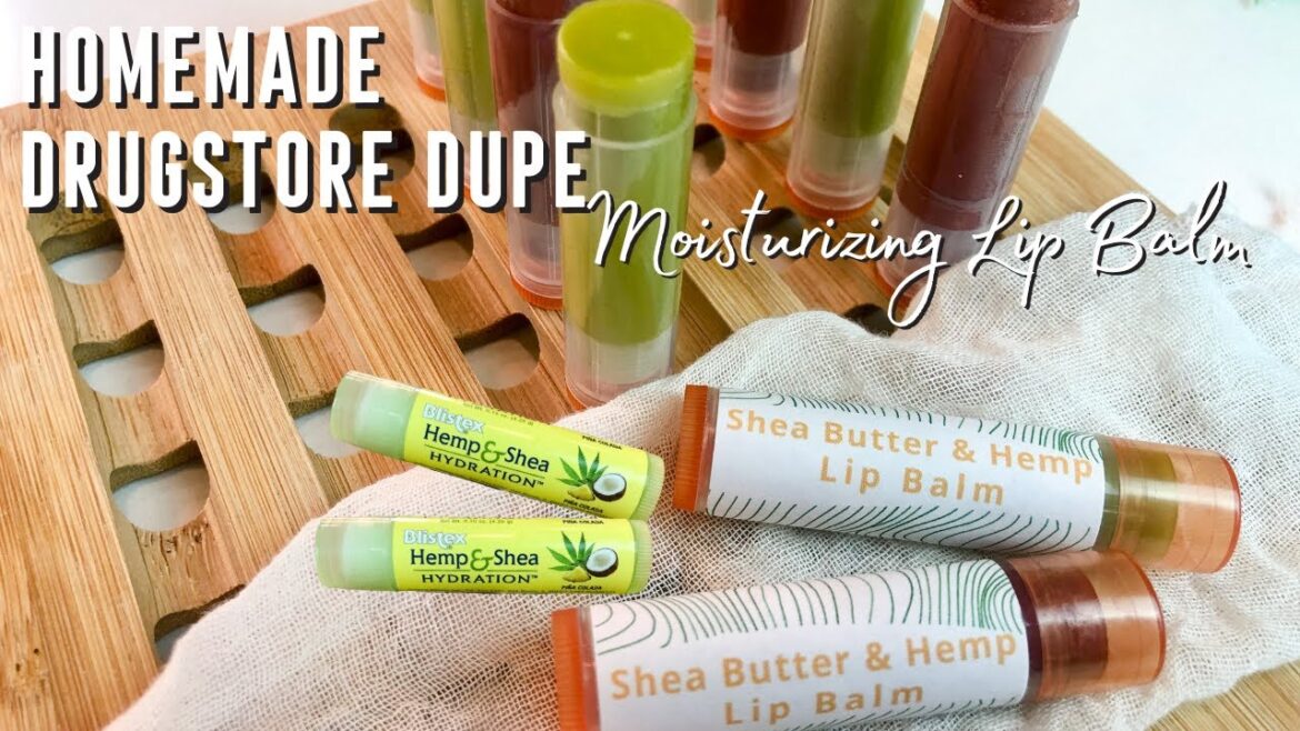 Drugstore Dupes DIY LIP BALM | SHEA BUTTER and HEMP OIL (w/ Recipe) Drugstore Dupes DIY LIP BALM | SHEA BUTTER and HEMP OIL (w/ Recipe)