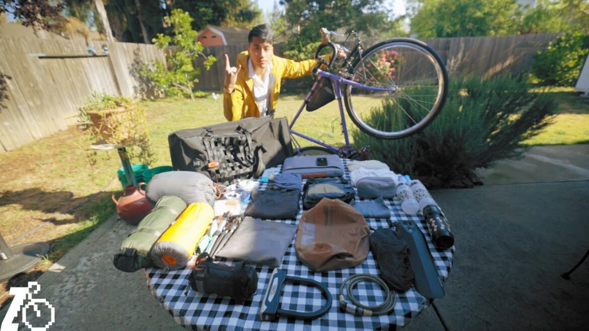 My Fixed Gear Bike Touring Gear List!