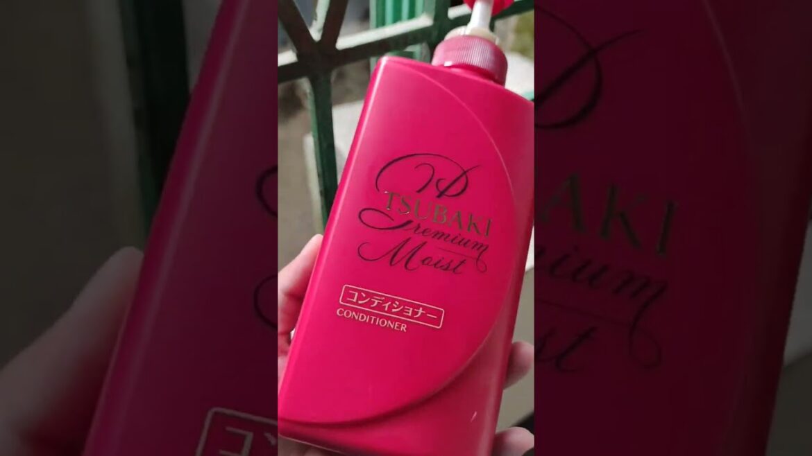 TSUBAKI conditioner.Japan's famous brand.7/10.#skincare#jbeauty#bangladesh#japan#shortvideo #tsubaki