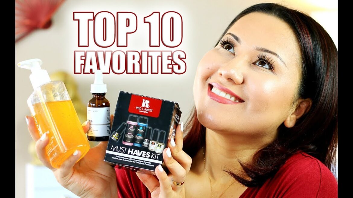 MY TOP 10 ABSOLUTE FAVORITE PRODUCTS | Featuring Clarins, Ordinary, Laneige, Shiseido & More