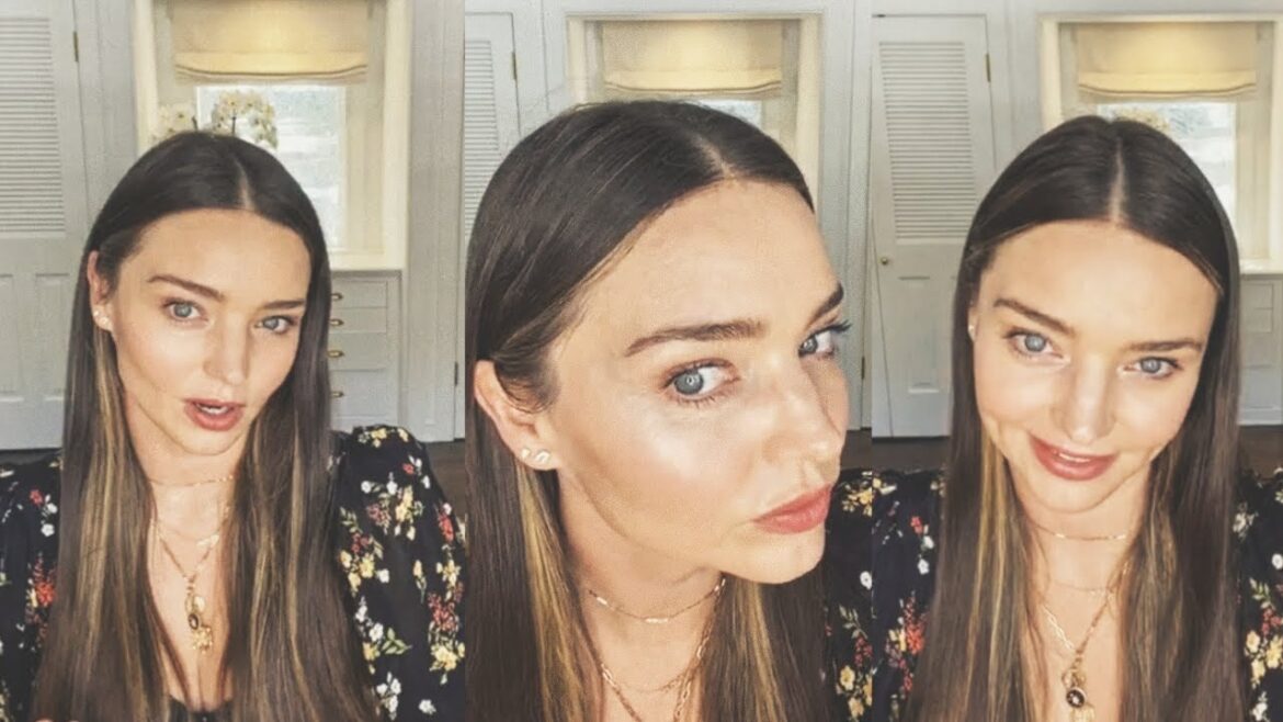 Miranda Kerr Instagram Masterclass (Night-time Routine) | July 21, 2020