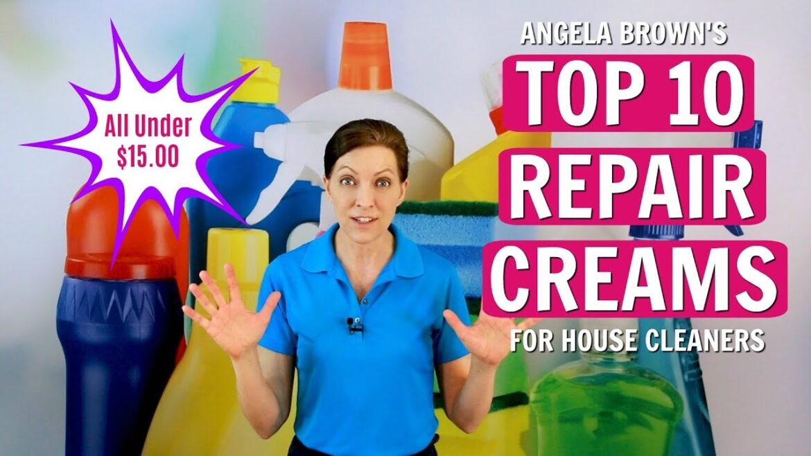 Angela Brown’s Top 10 Repair Creams (Hand Creams) for House  Cleaners Angela Brown's Top 10 Repair Creams (Hand Creams) for House  Cleaners