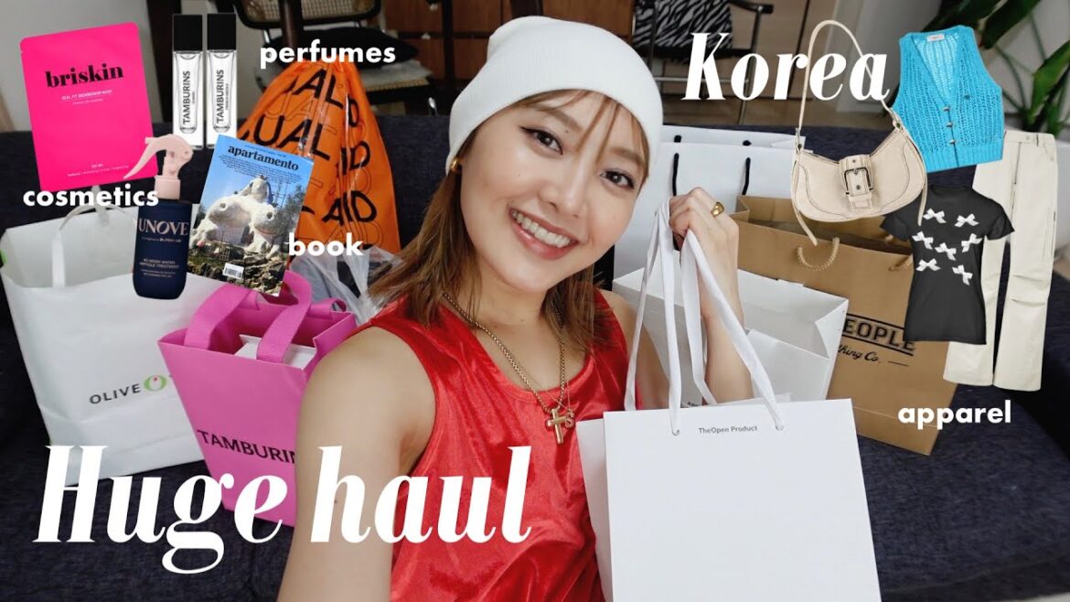 【購入品】重度なお買い物中毒女が最先端の国“韓国”で爆買いツアー！| Korea haul