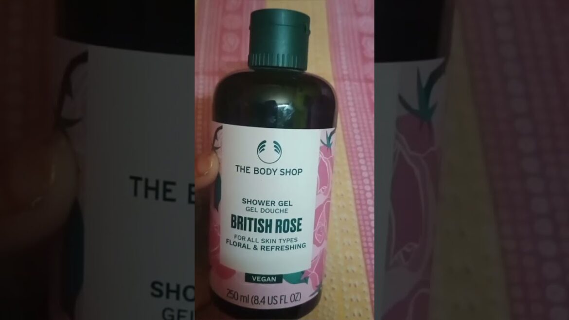 The Body Shop British Rose Shower Gel Review ✨