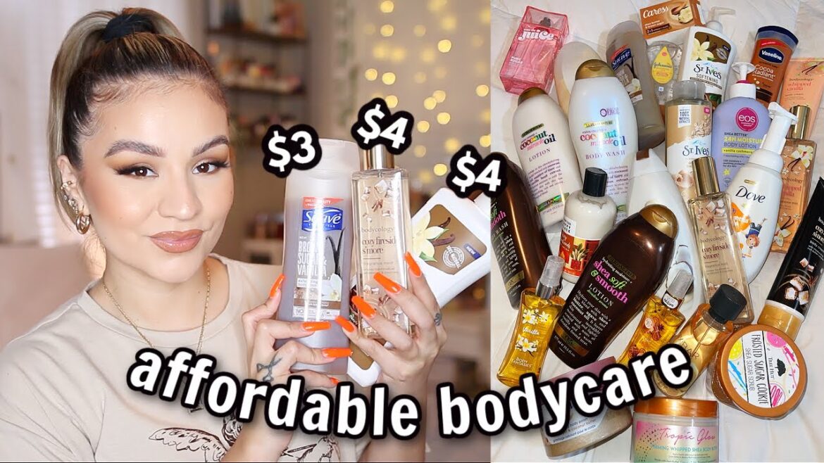 BEST VANILLA/SWEET DRUGSTORE BODY CARE UNDER $10 | BODY WASH, LOTIONS, FRAGRANCE & MORE!