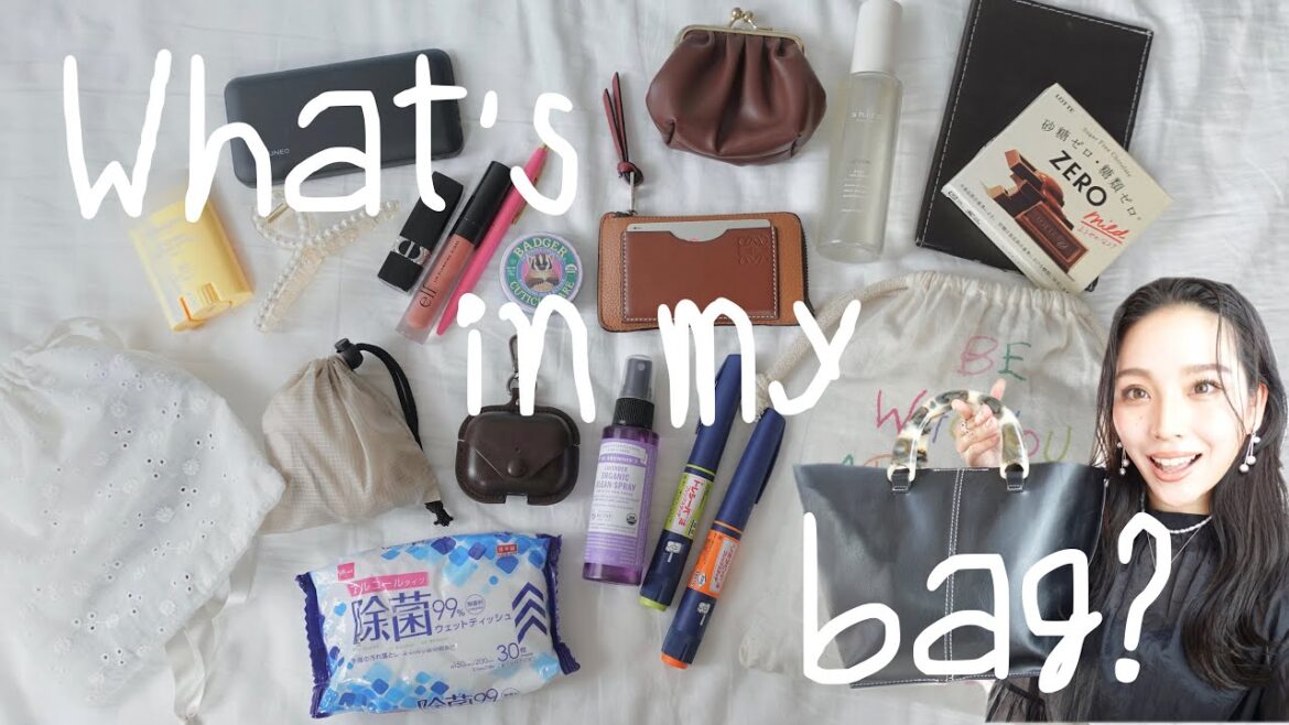 【バックの中身】1型糖尿病で心配性のWhats in my bag? 【バックの中身】1型糖尿病で心配性のWhats in my bag?