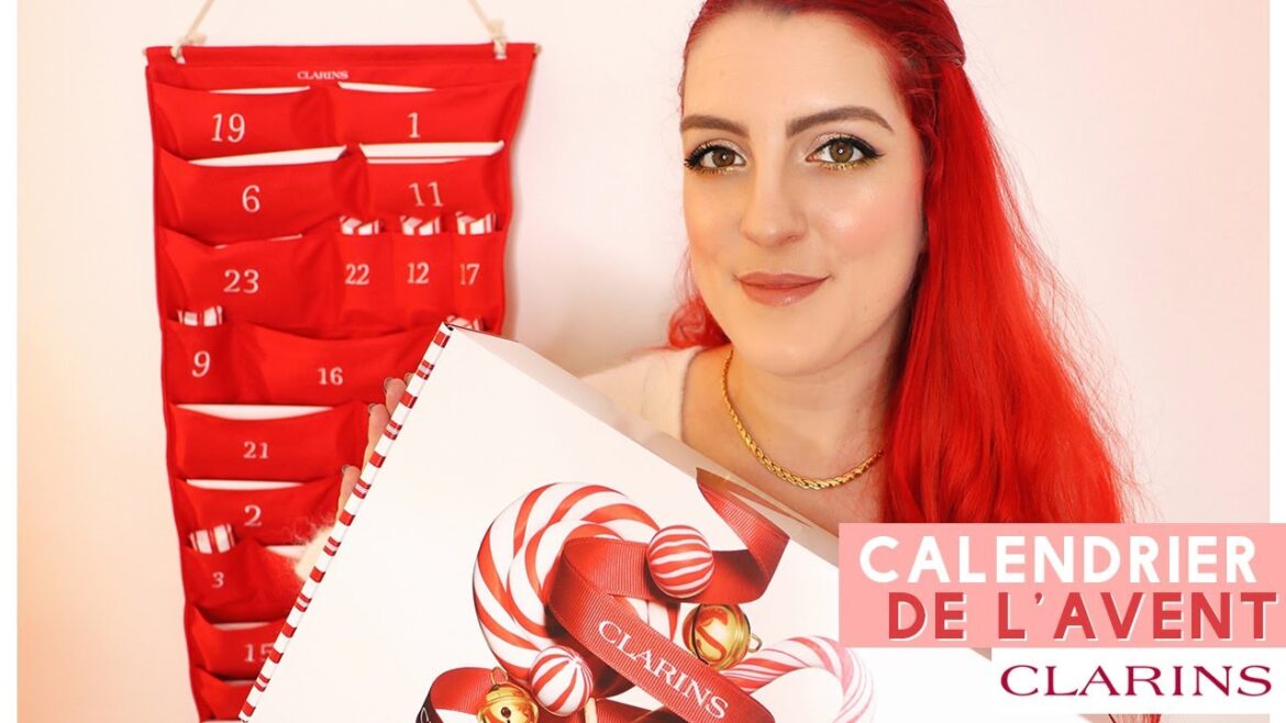 Le premier calendrier Do It Yourself ?! 😱 UNBOXING Calendrier de l'Avent CLARINS 🎉 | LOdoesmakeup