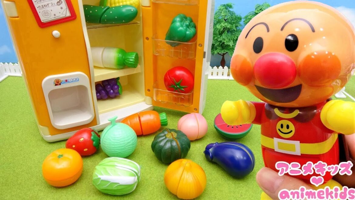 みんなにおべんとうをつくってあげよう！ 野菜やくだものの名前を覚えよう！ アニメキッズ