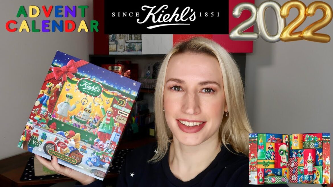 KIEHLS ADVENT CALENDAR UNBOXING 2022 KIEHLS ADVENT CALENDAR UNBOXING 2022