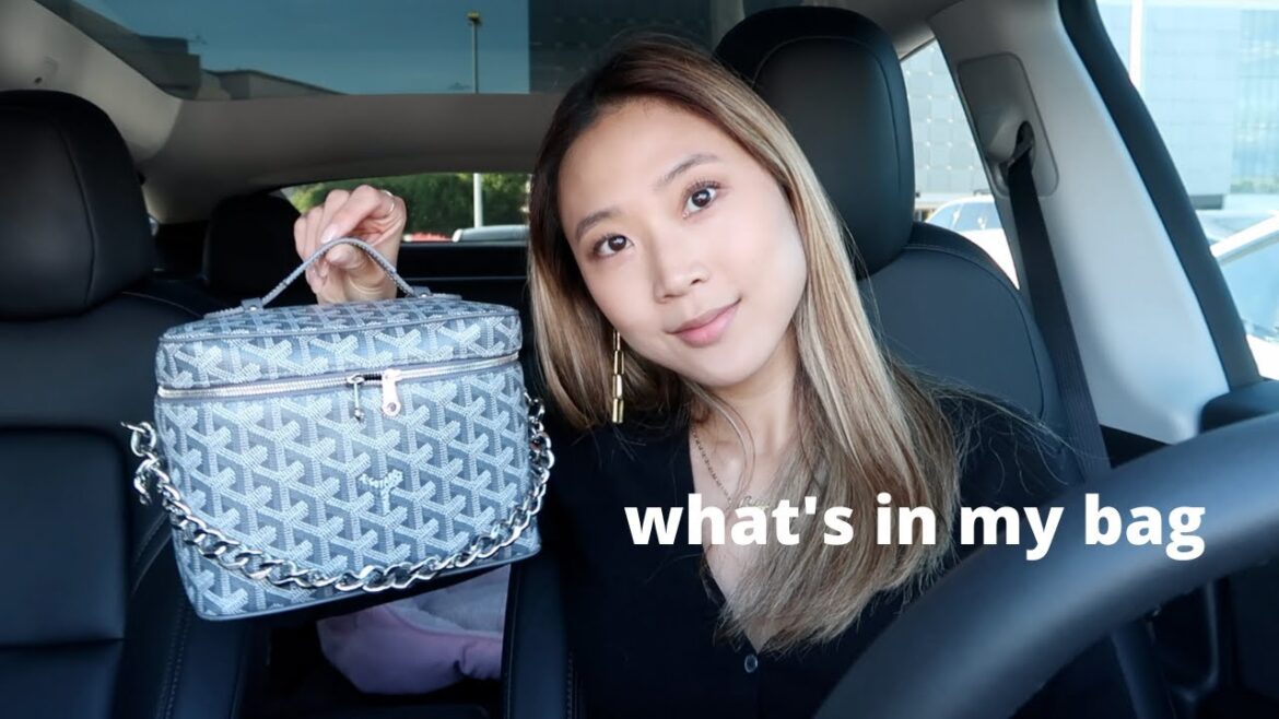 WHAT'S IN MY BAG | Goyard Vanity & Current Everyday Essentials