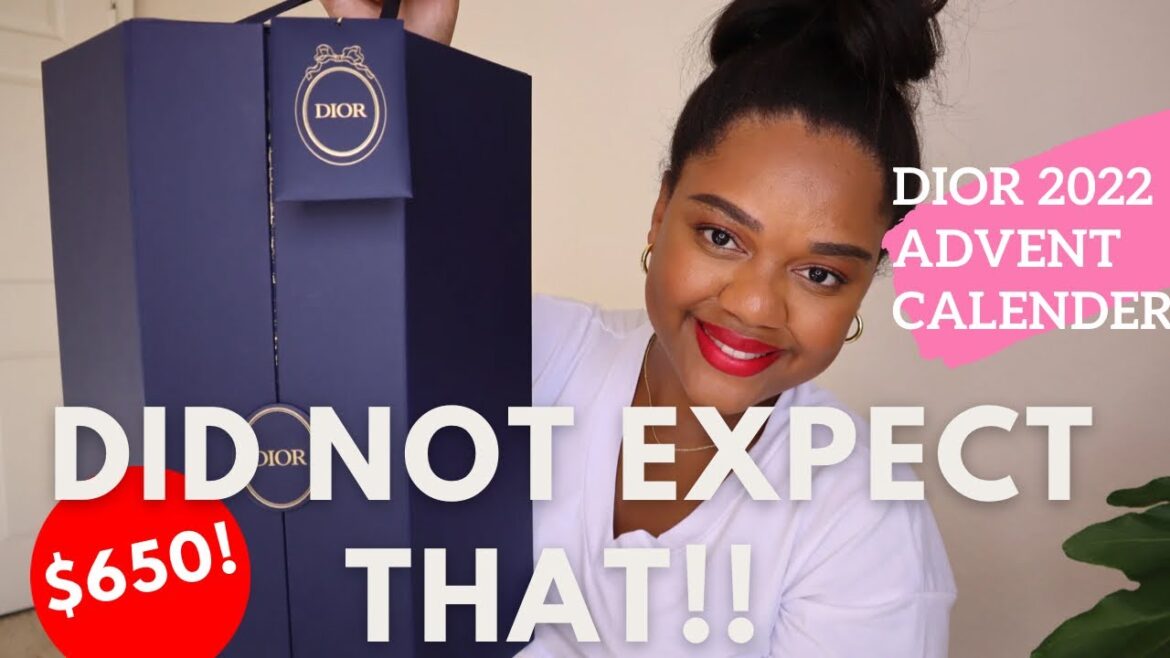 WORTH IT? | Unbox With Me Dior Advent Calendar 2022! So Many Surprises!
