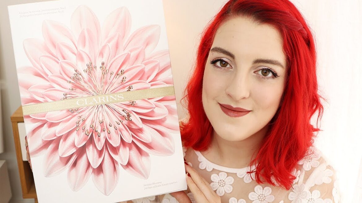 La calendrier de l'Avent Clarins (+Unboxing) 🎅 | LOdoesmakeup