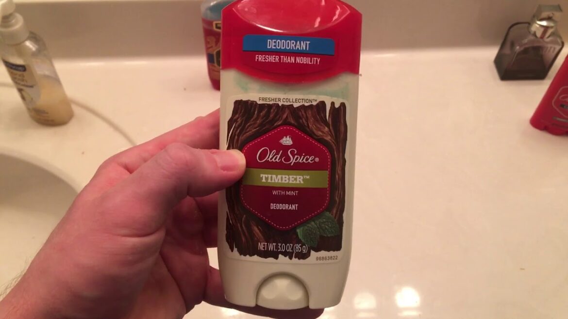 Old Spice Timber (With Mint) Deodorant Review