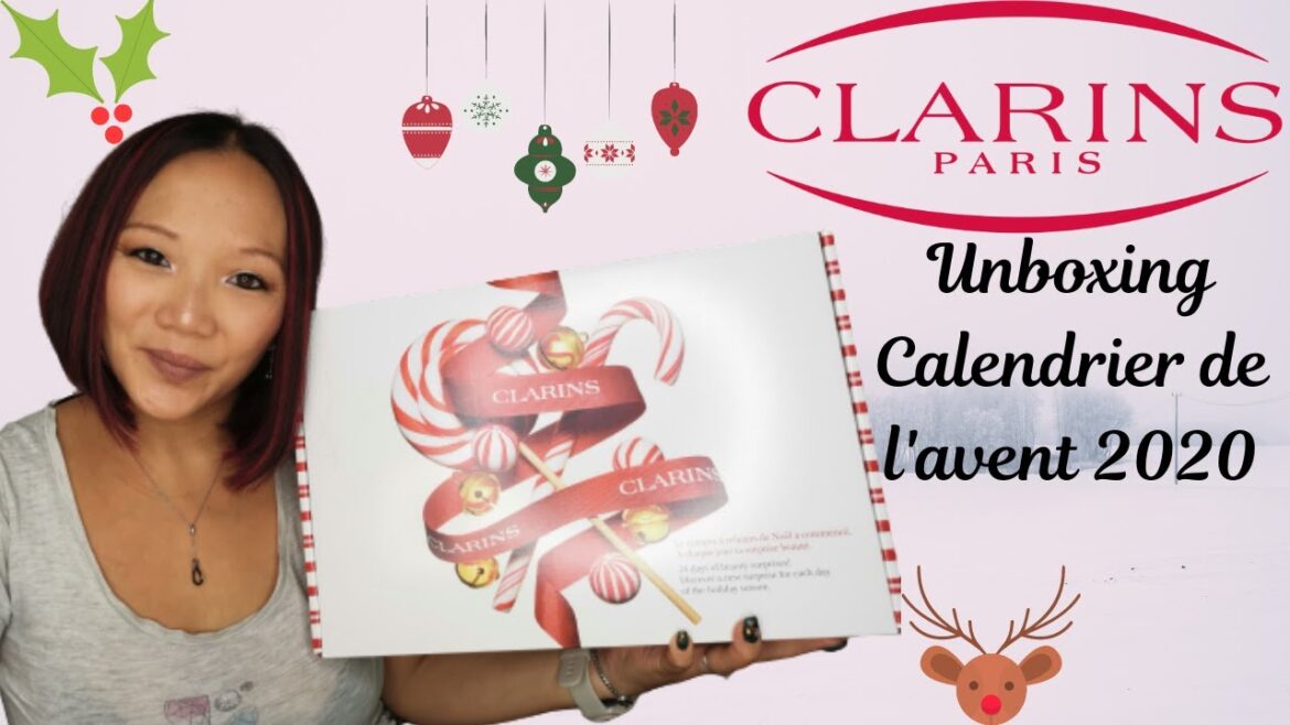 UNBOXING CALENDRIER DE L’AVENT CLARINS 2020 UNBOXING CALENDRIER DE L'AVENT CLARINS 2020