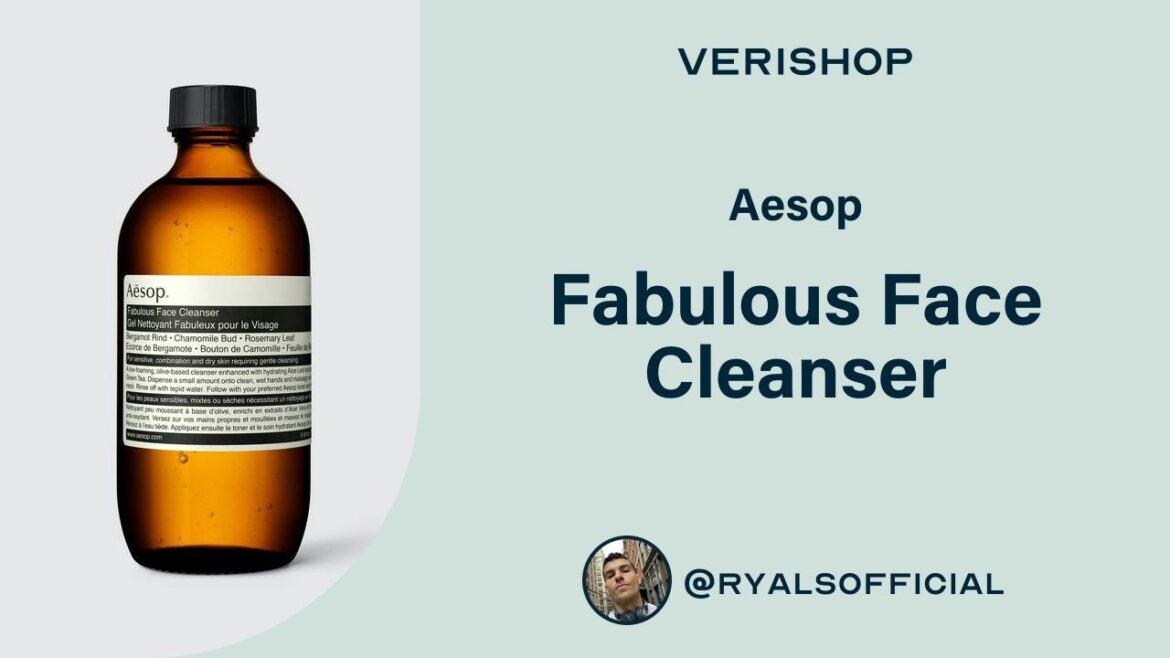 Aesop Fabulous Face Cleanser Review Aesop Fabulous Face Cleanser Review